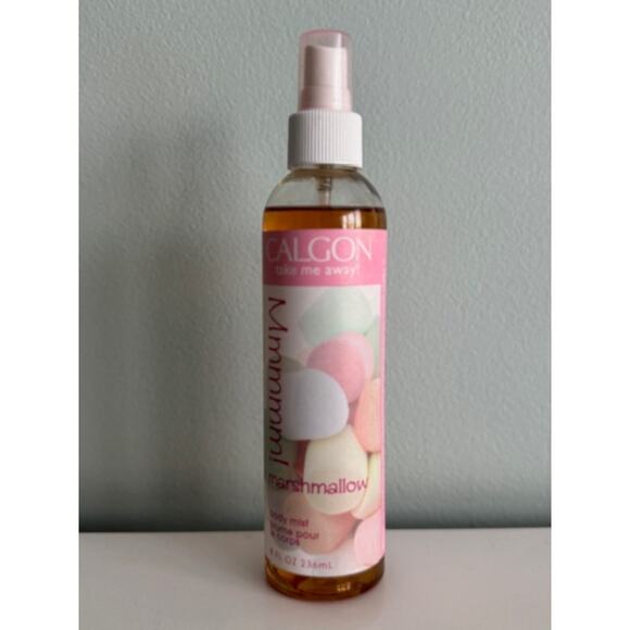 Calgon Take Me Away! Mmmmm! Marshmallow Body Mist Spray 8 oz Rare Coty Vintage - Picture 2 of 3